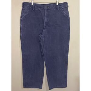 Carhartt Carpenter Pants Mens Sz 40x32 B11-PTB Original Dungaree Fit 100% Cotton
